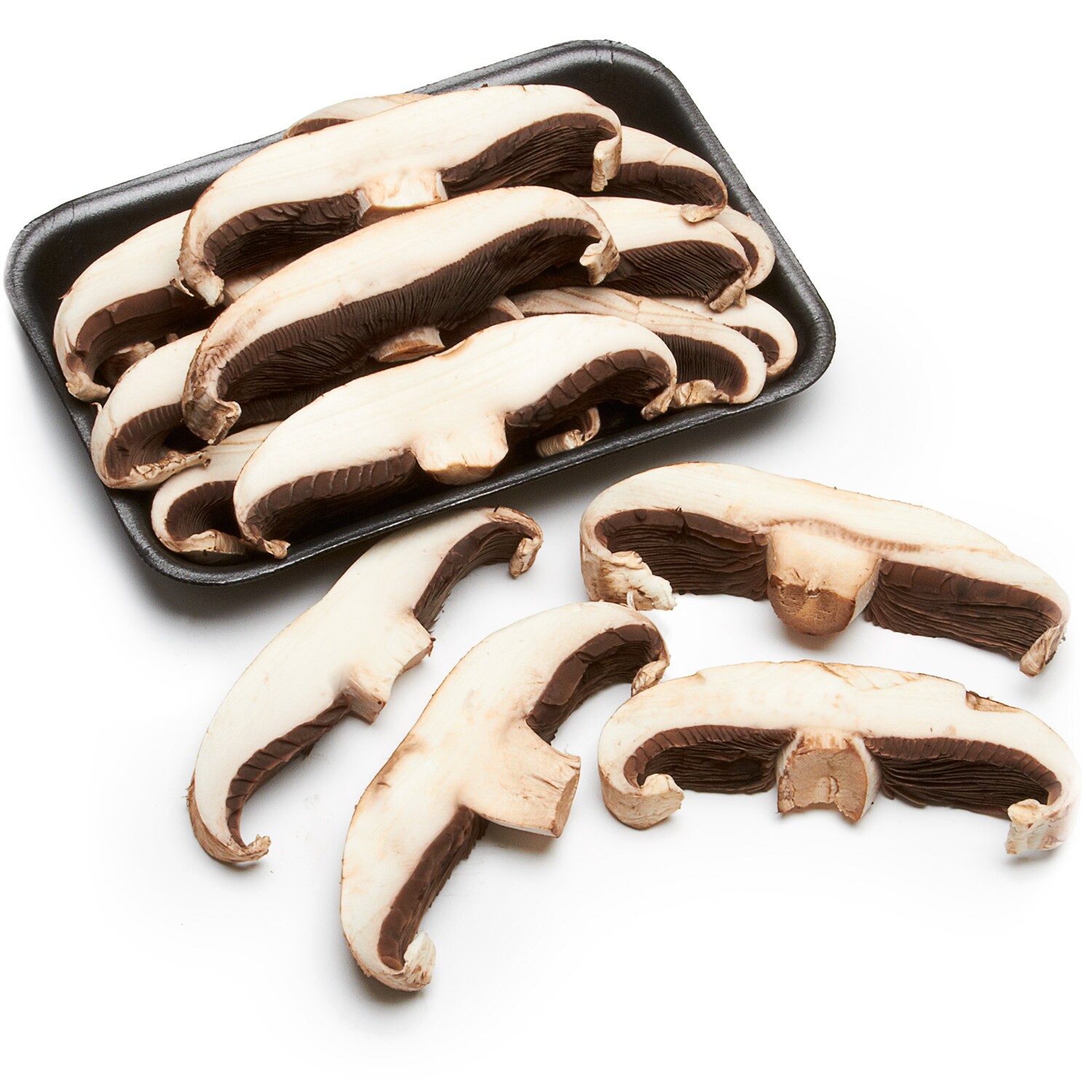 Sliced Portabella Mushrooms, Packaged