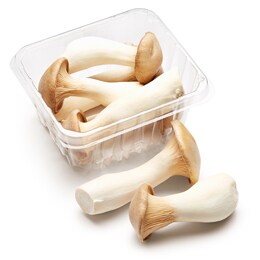 Royal Trumpet Mushrooms, Packaged