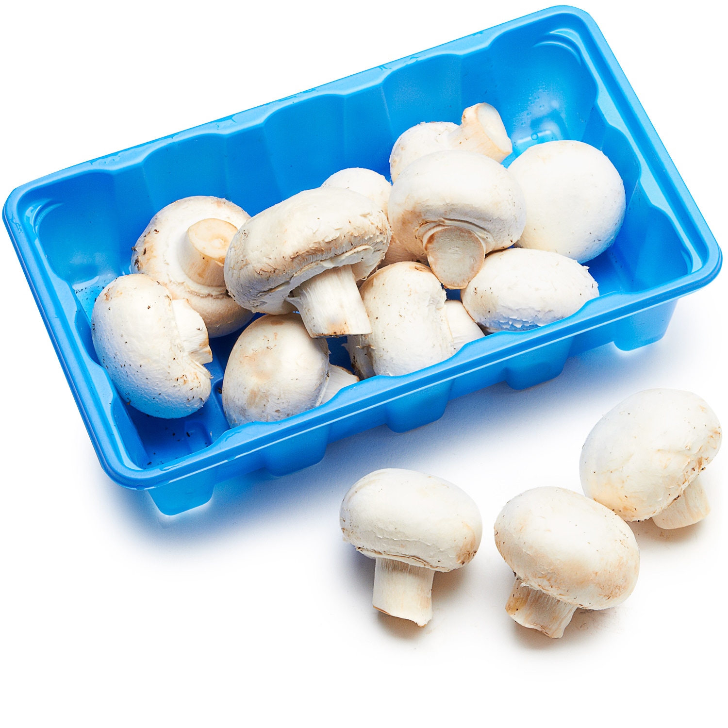 White Button Mushrooms, Packaged