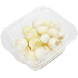 Fresh Peeled White Pearl Onions