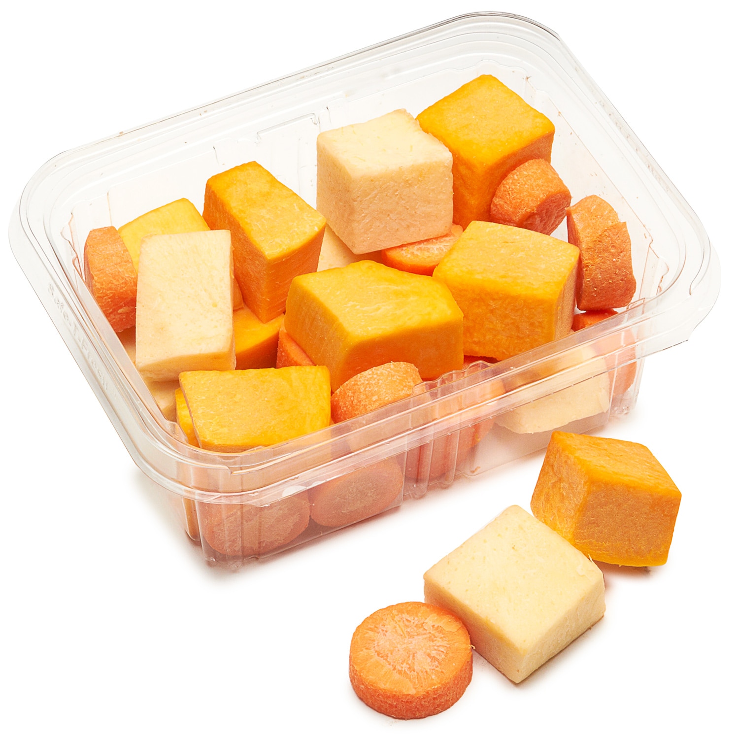 Harvest Medley with Butternut Squash, Carrots, and Rutabaga Chunks