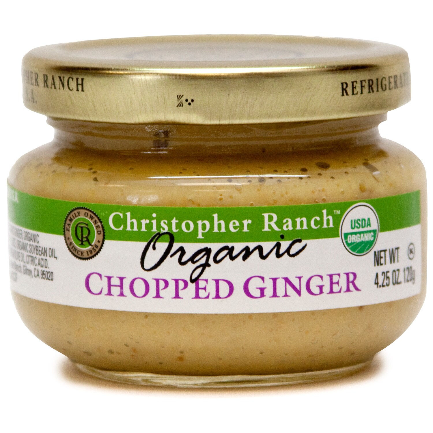 Christopher Ranch Organic Chopped Ginger