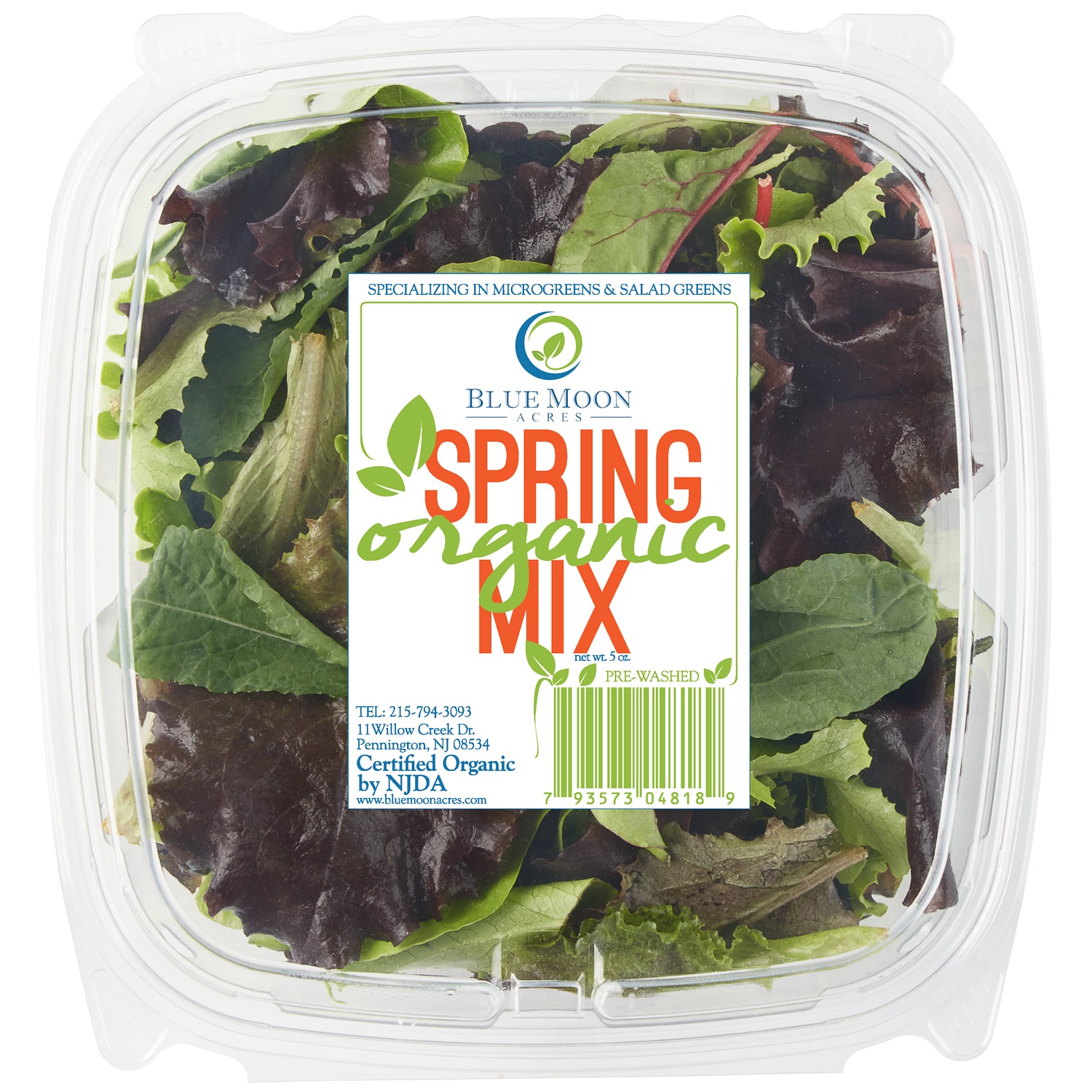Blue Moon Acres Organic Spring Mix