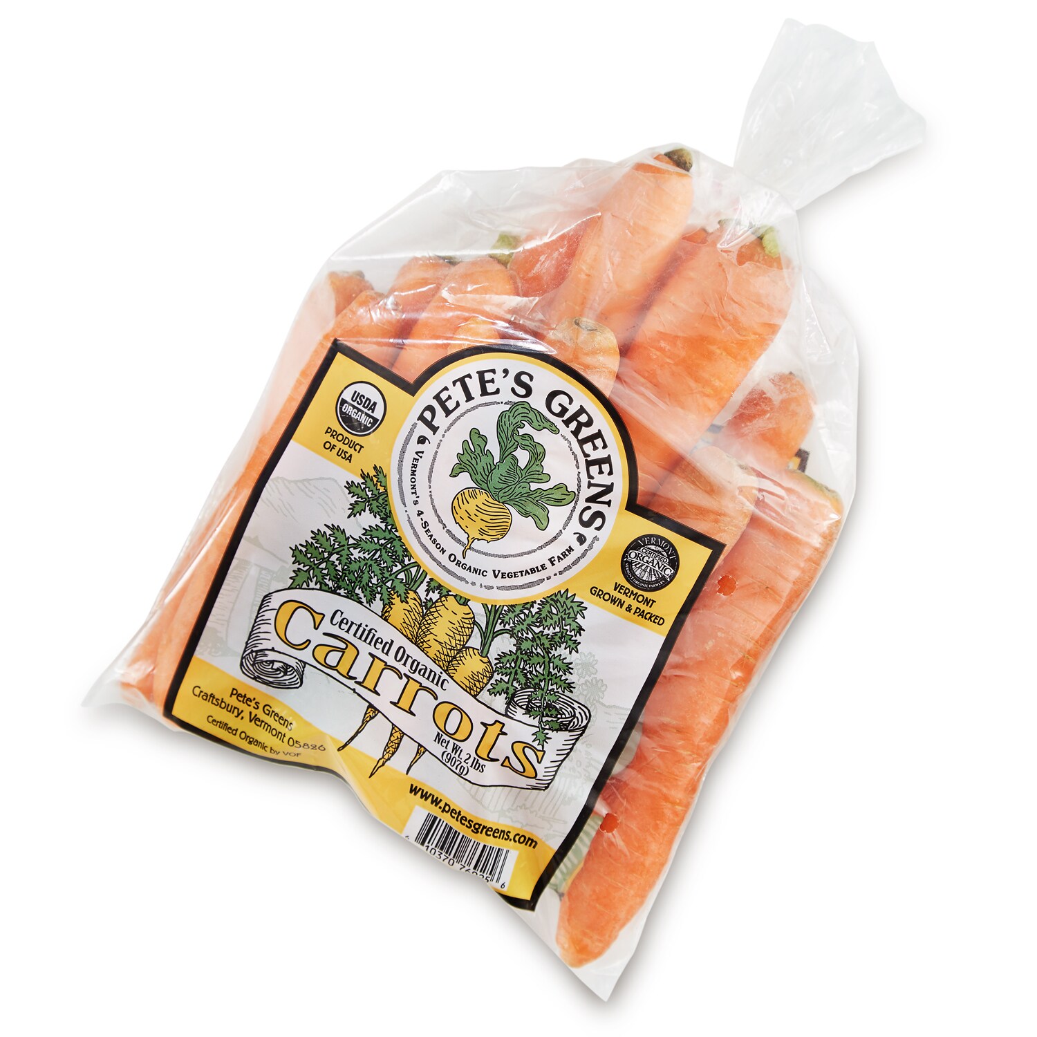 Pete's Greens Organic Carrots