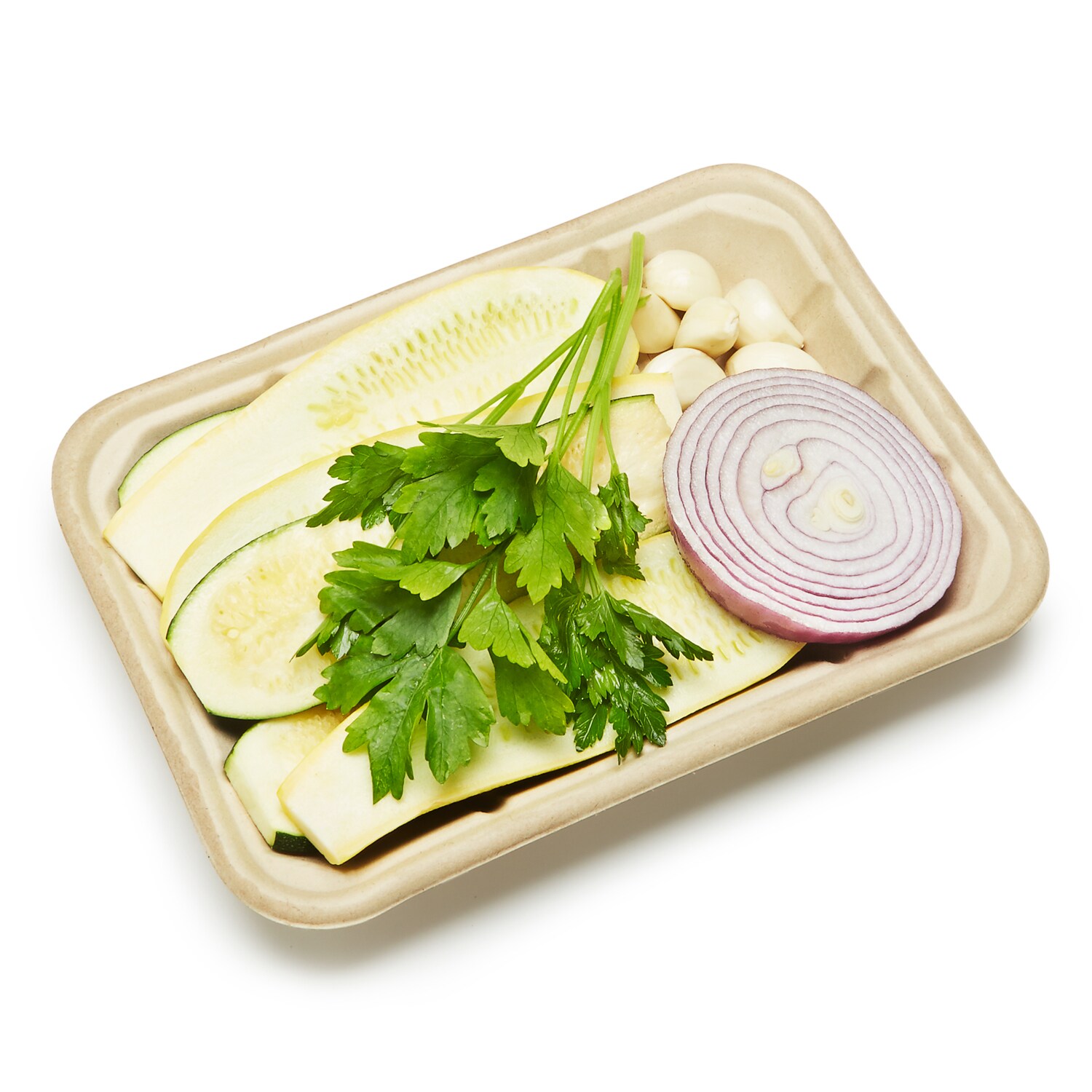 FreshDirect Organic Summer Squash and Red Onion Grill Kit