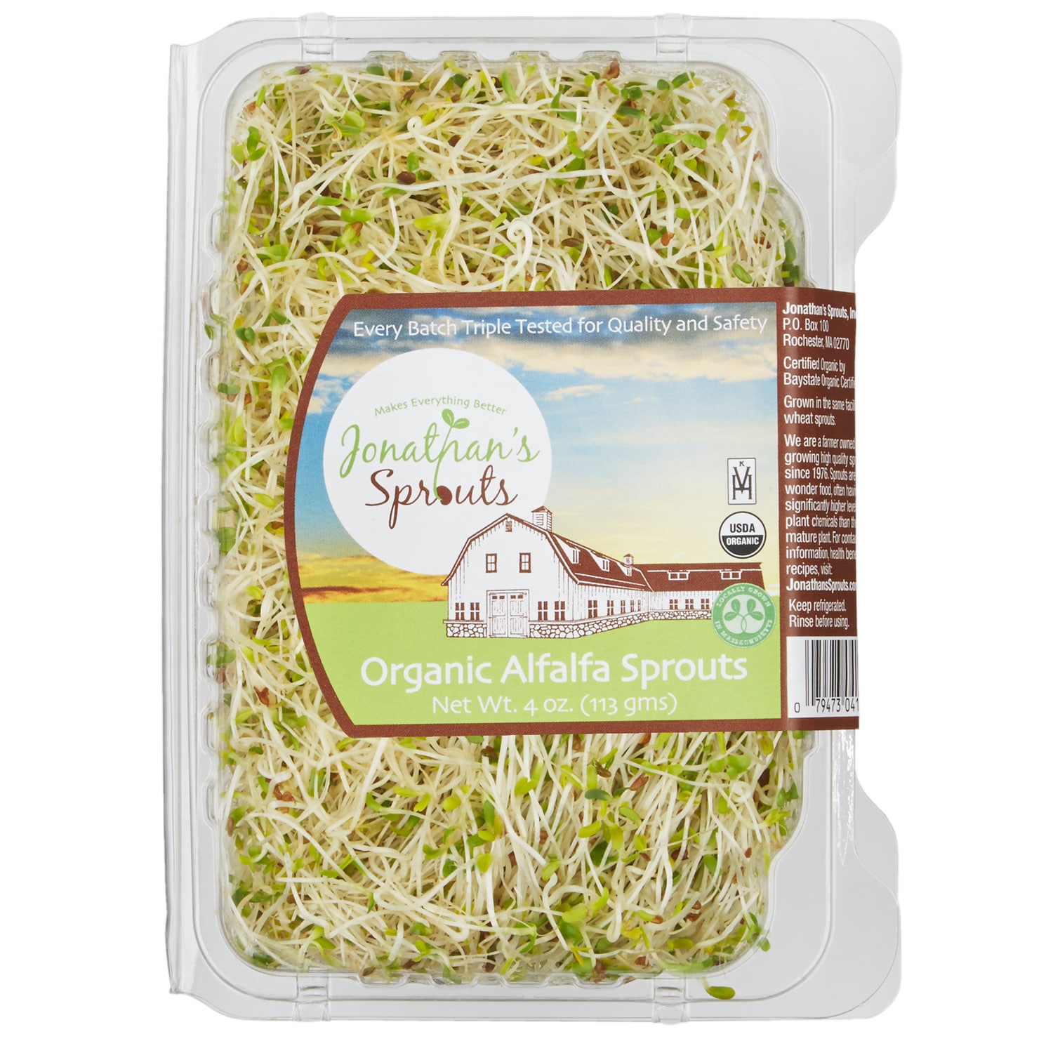 Jonathan's Sprouts Organic Alfalfa Sprouts