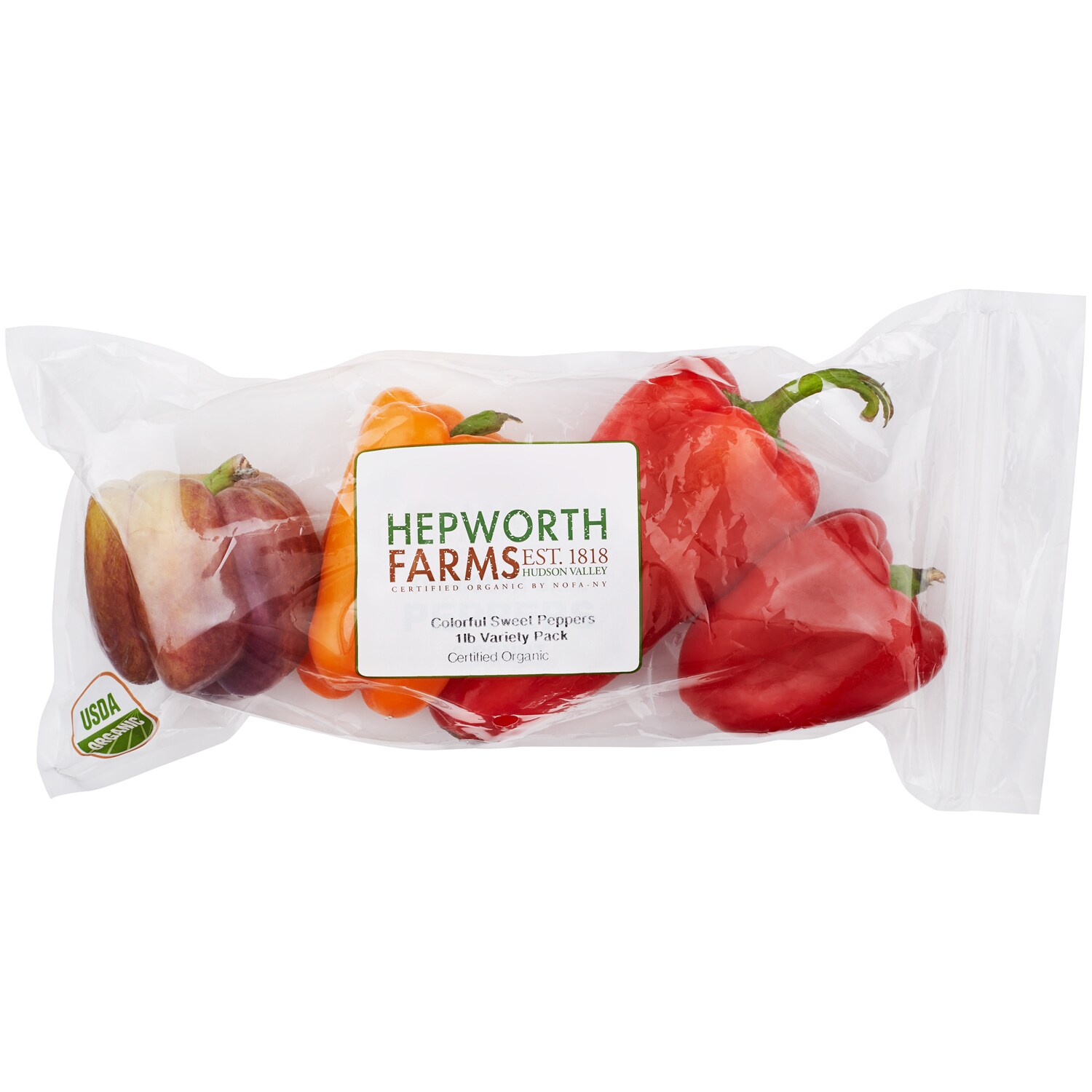 Hepworth Farms Local Organic Rainbow Peppers