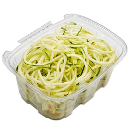 Fresh Green and Yellow Zoodles