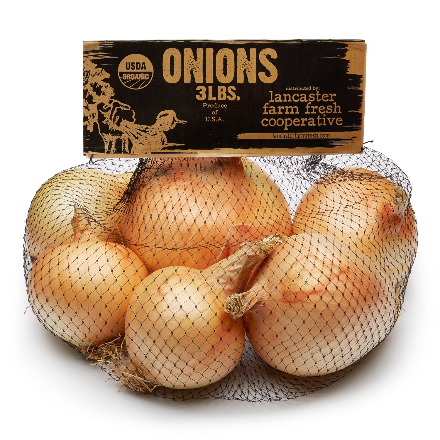 Lancaster Farm Fresh Cooperative Local Organic Sweet Onions