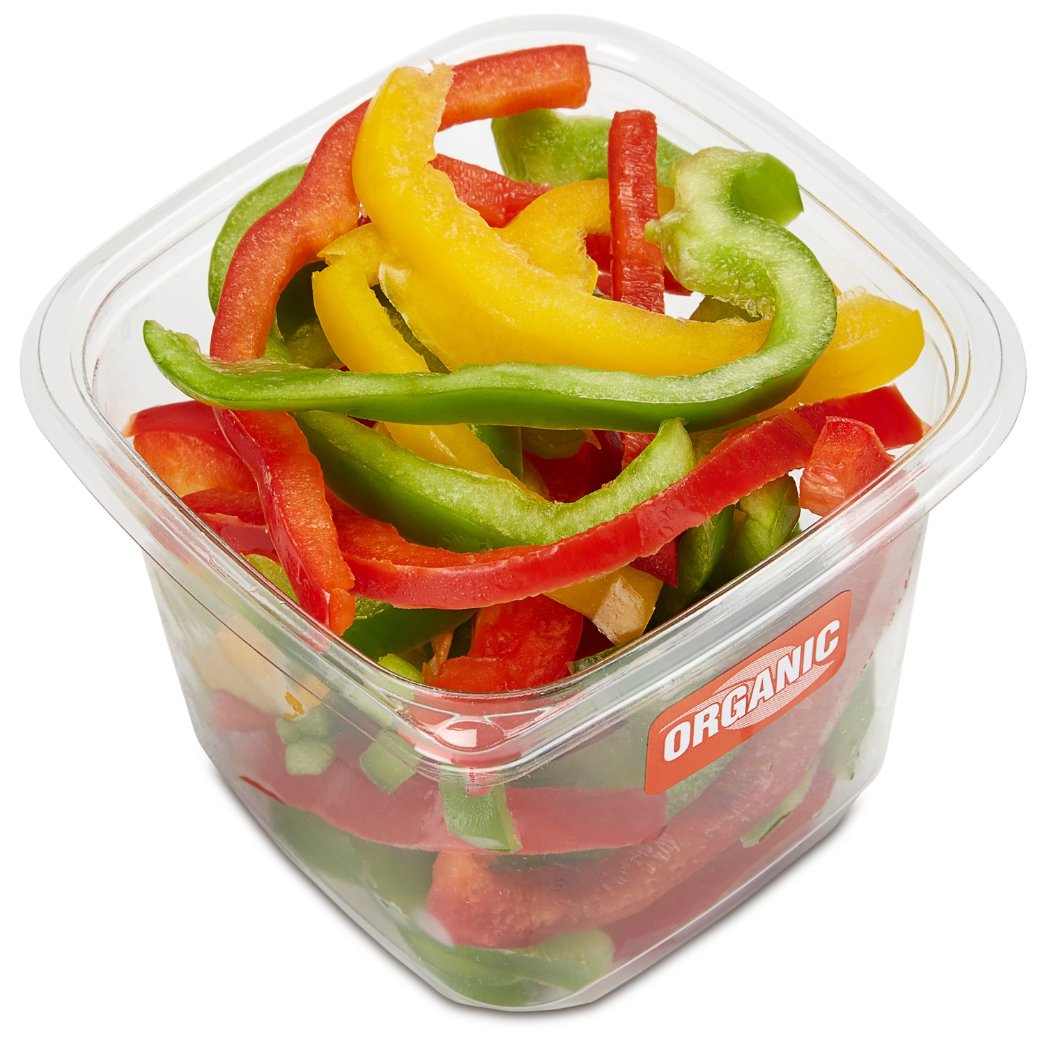 Sliced Mixed Color Peppers Strips