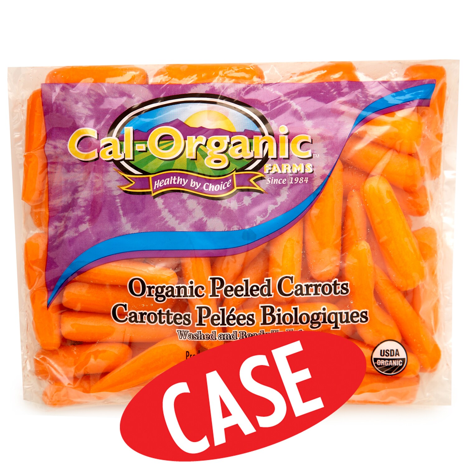 Cal-Organic Organic Baby Carrots, Case