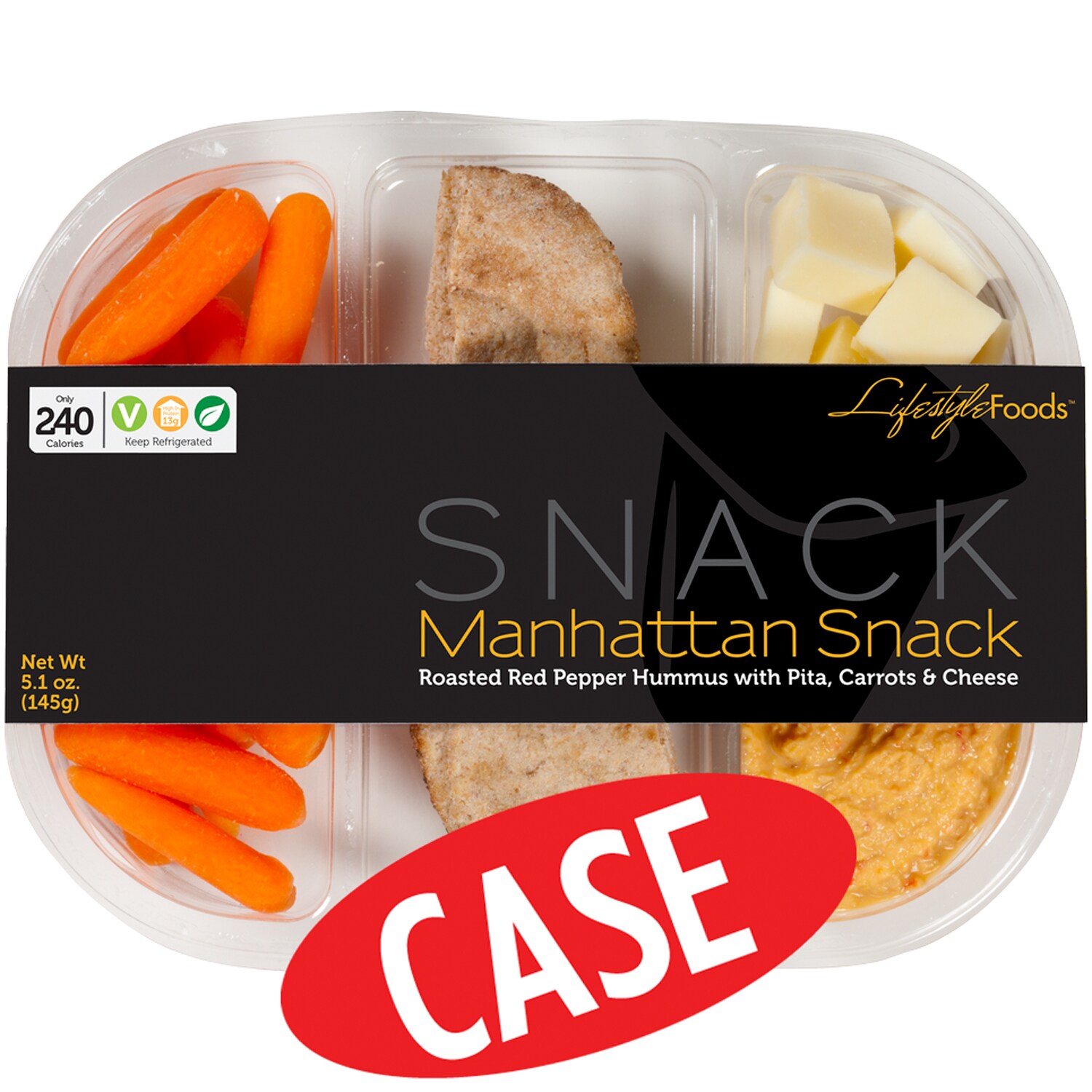 Lifestyle Foods Manhattan Snack Pack, Case