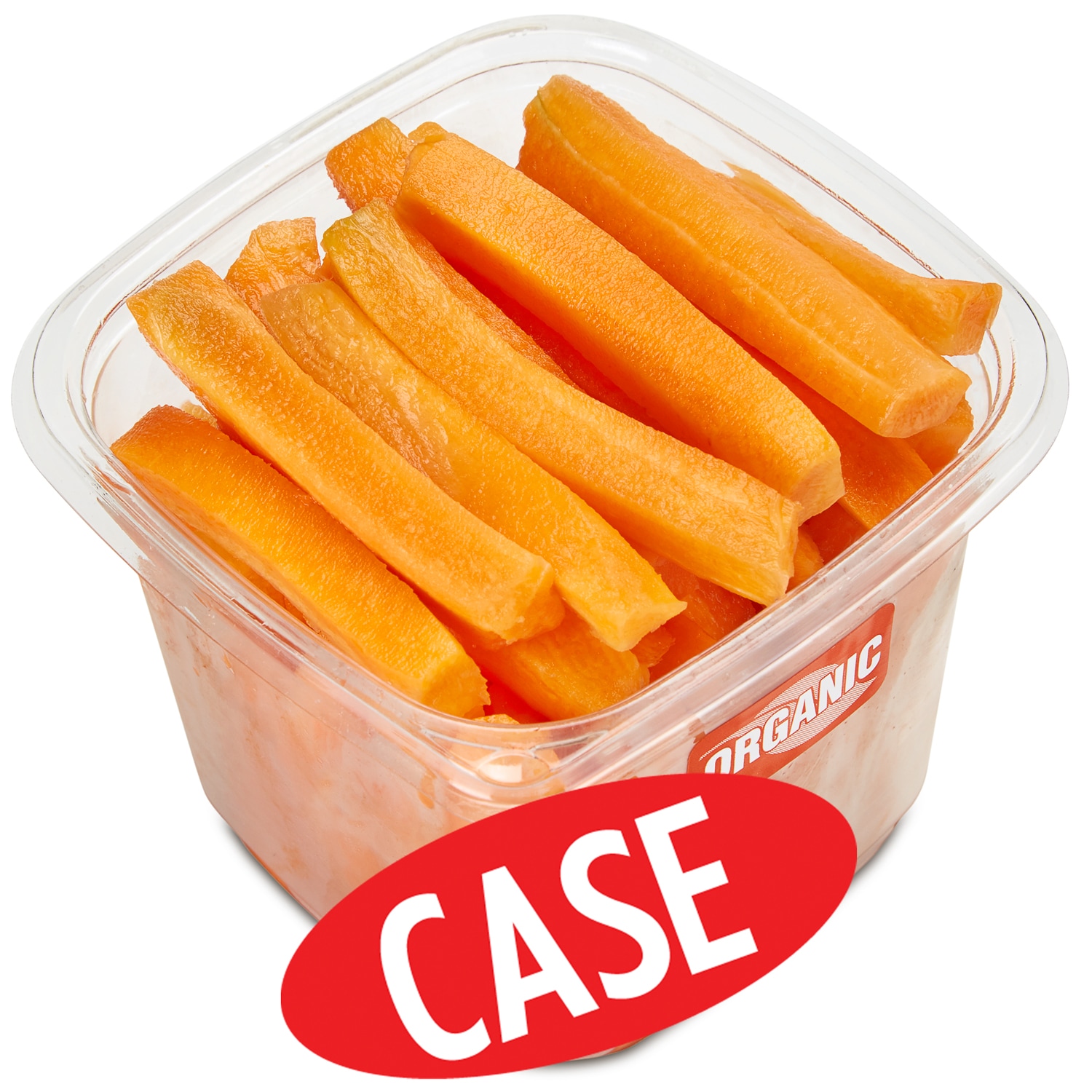 Organic Carrot Sticks, Case