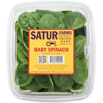 Satur Farms Baby Spinach Pack