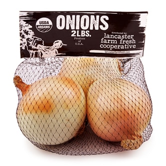 Lancaster Farm Fresh Cooperative Local Organic Yellow Onions