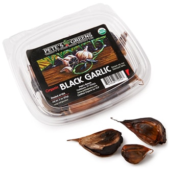 Pete's Greens Organic Black Garlic