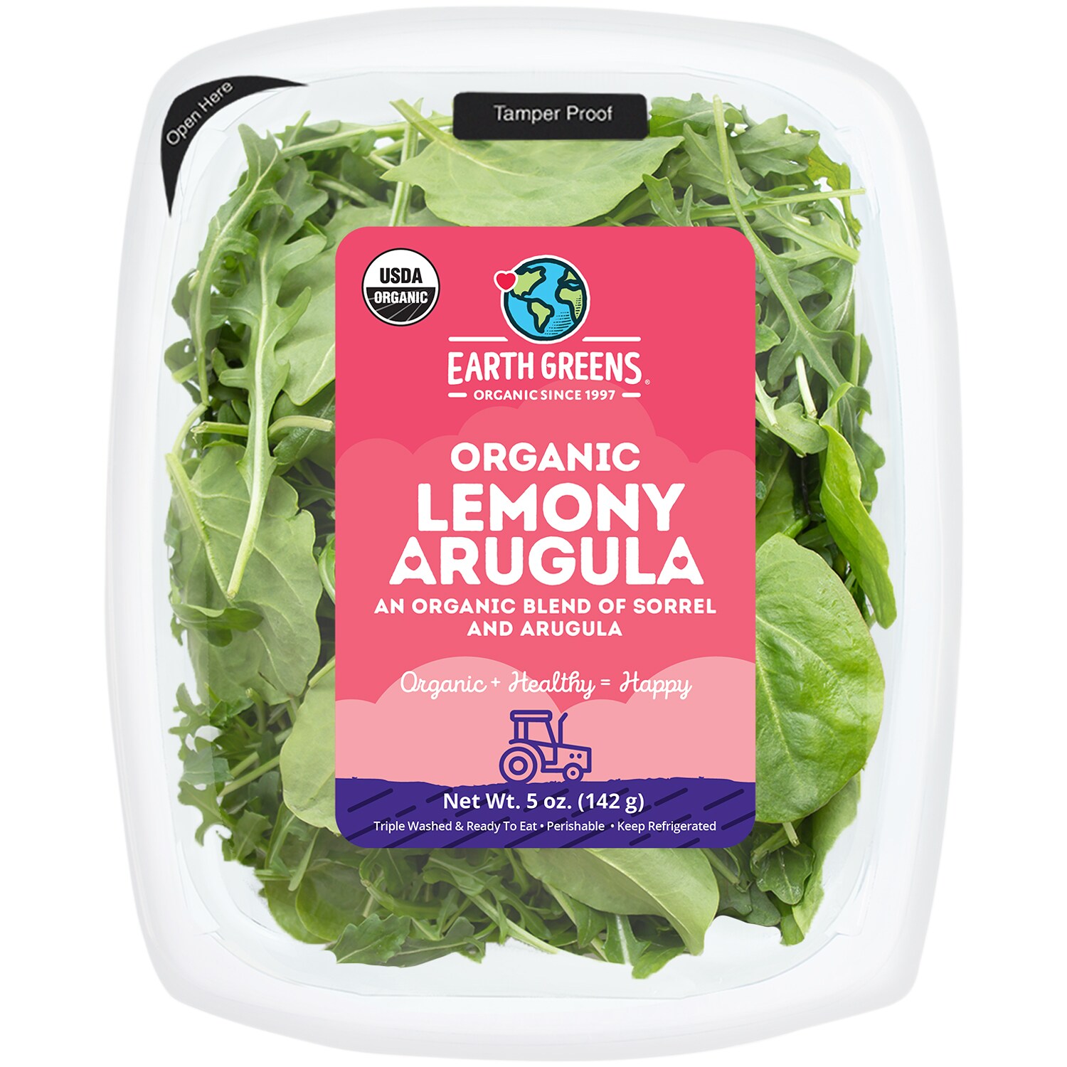 Earth Greens Organic Lemony Arugula
