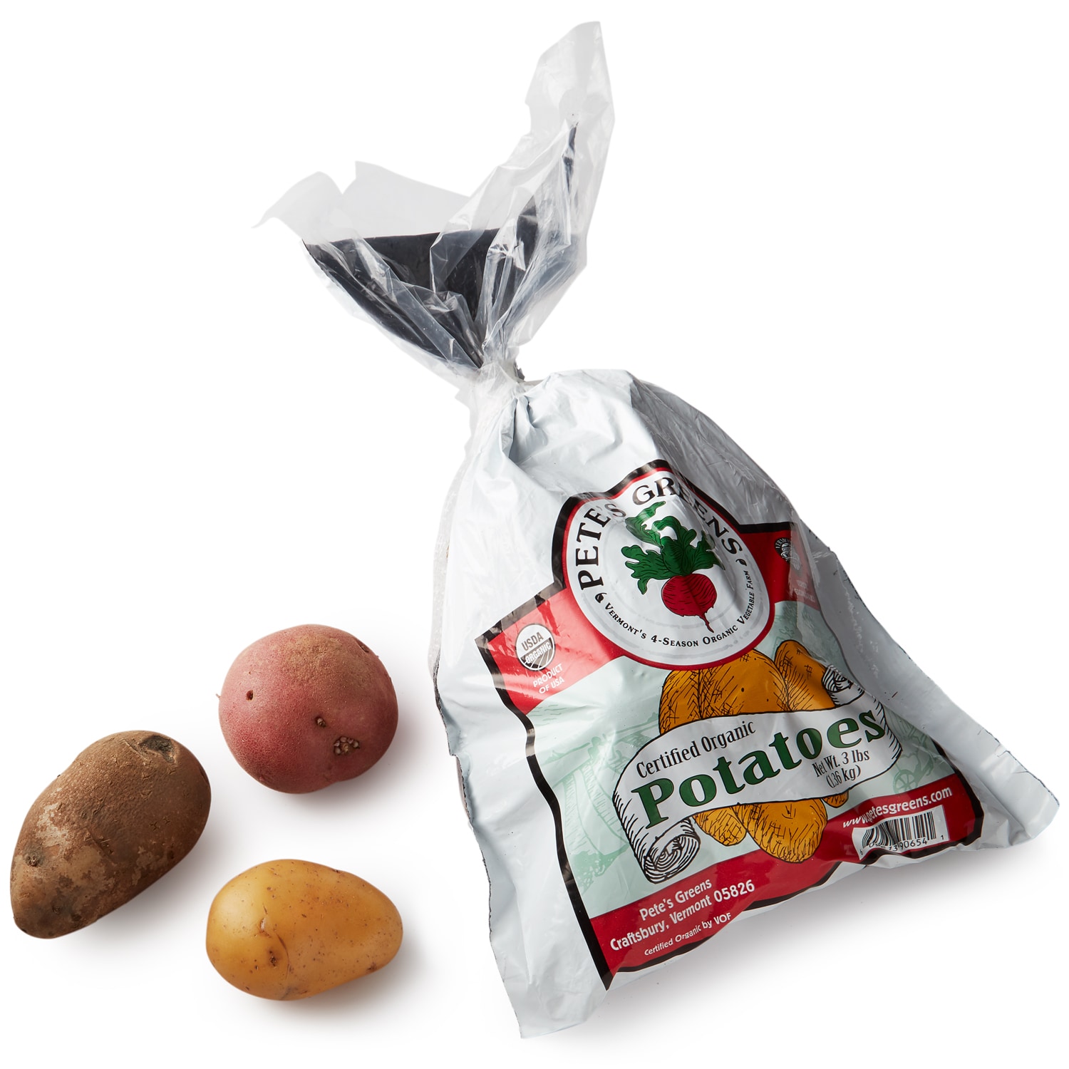 Pete's Greens Organic Mixed Potatoes