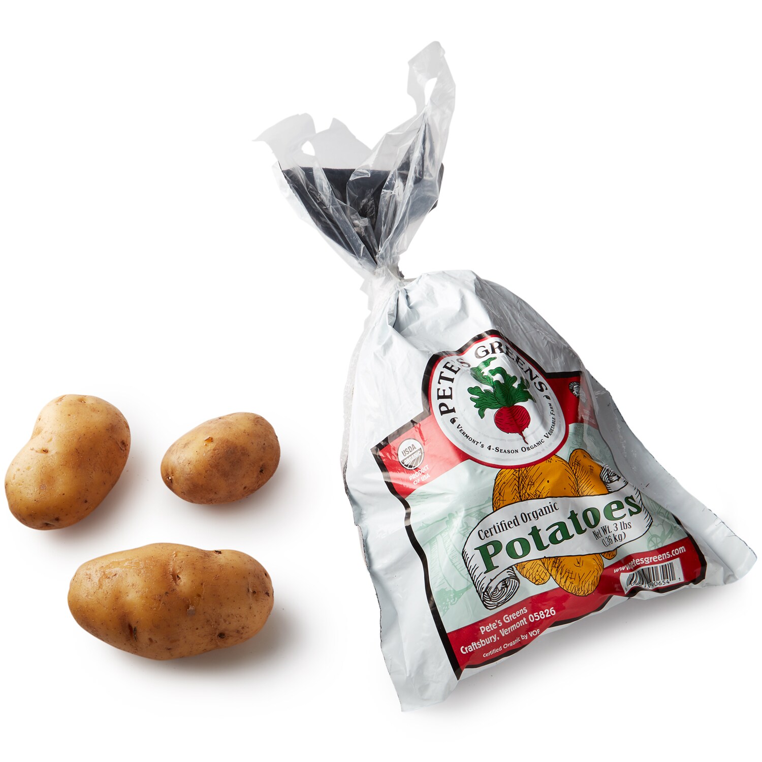 Pete's Greens Organic Gold Potatoes
