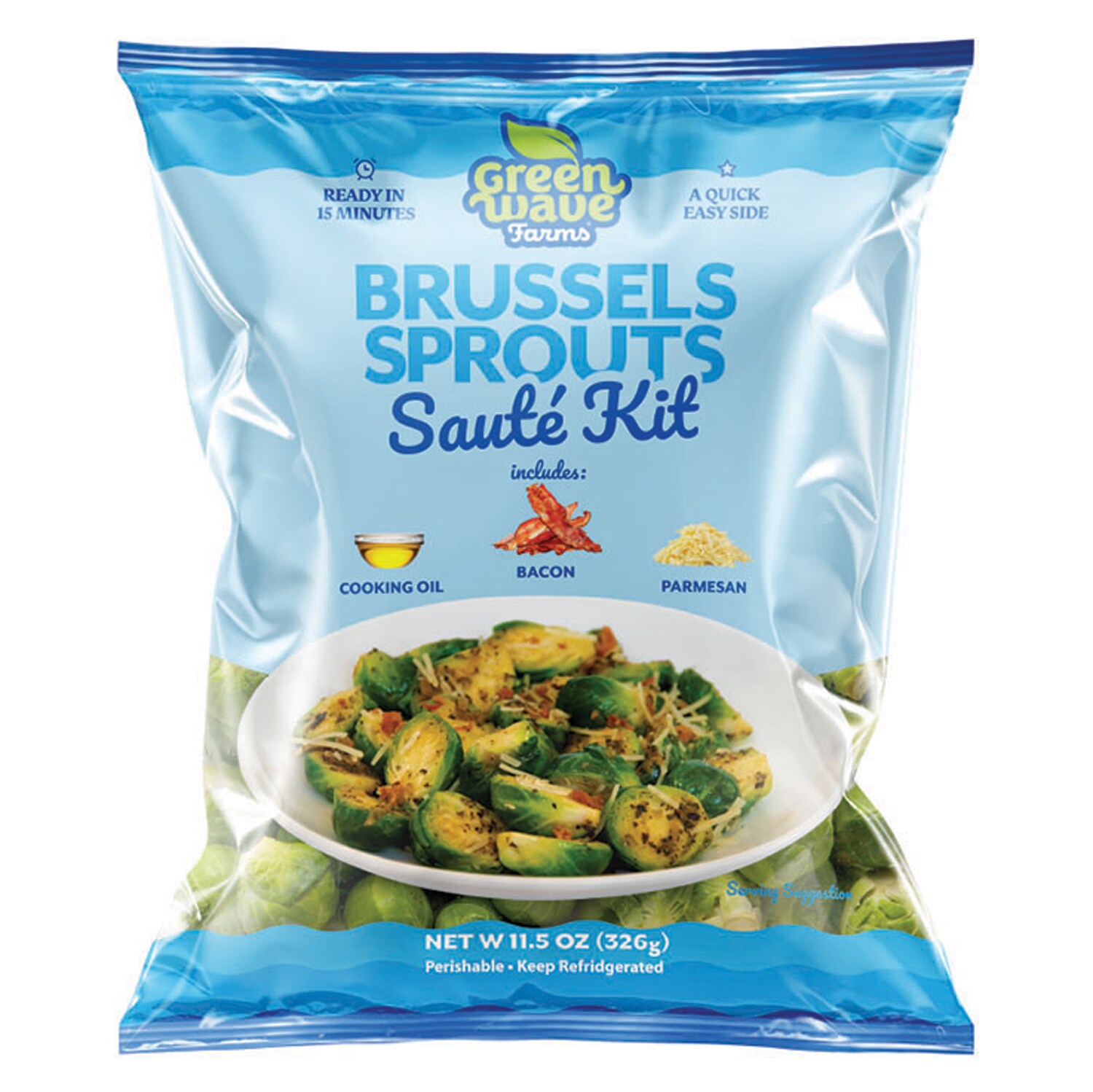 Green Wave Farms Brussels Sprouts Sauté Kit