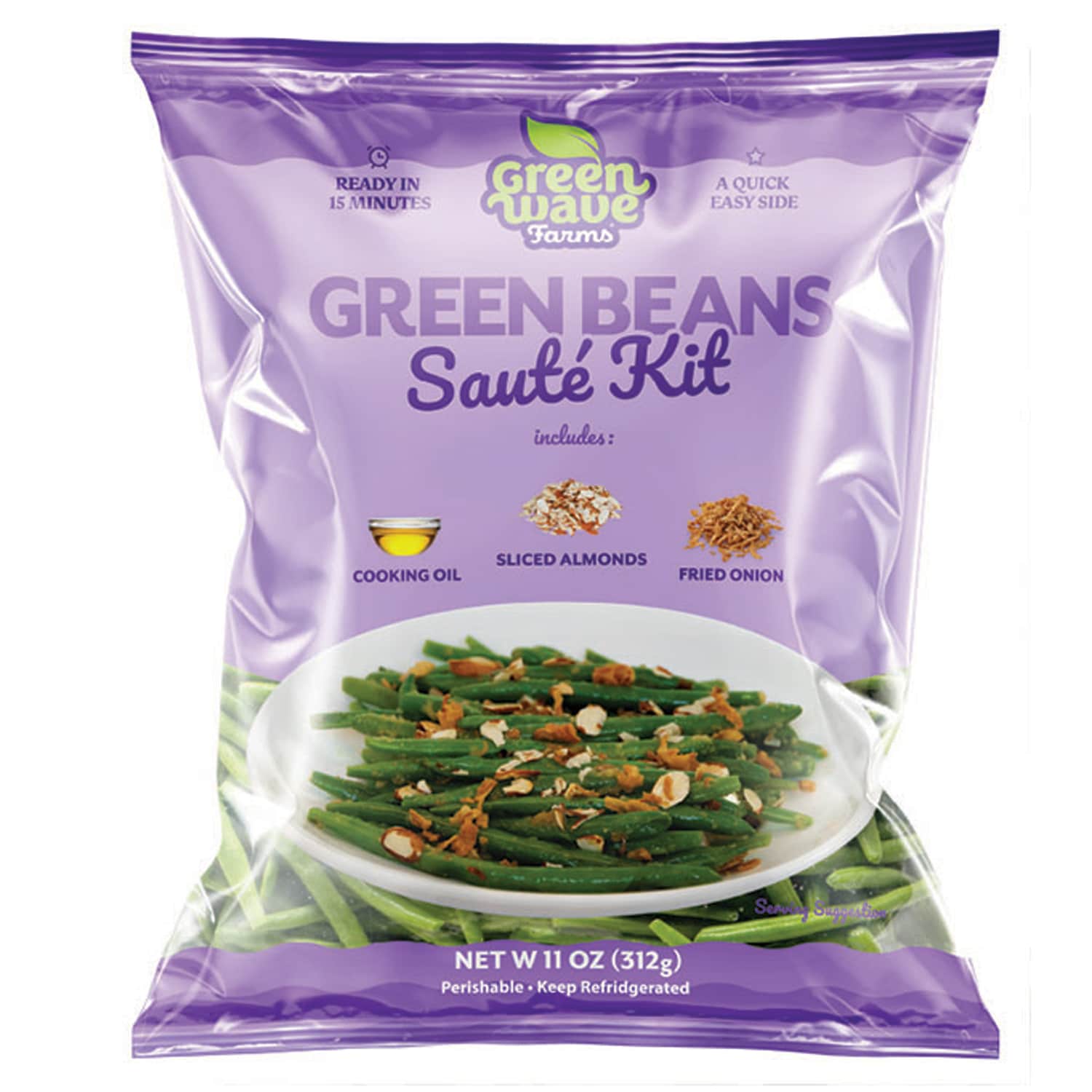 Green Wave Farms Green Beans Sauté Kit