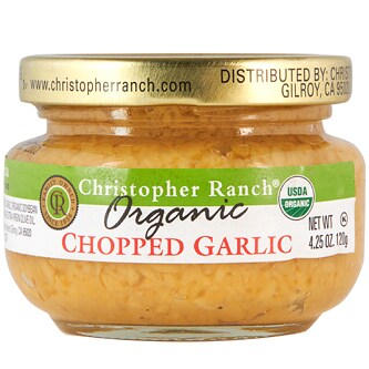 Christopher Ranch Organic Chopped Garlic 