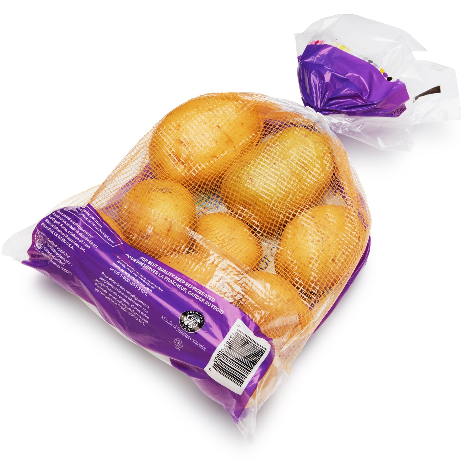 Organic Gold Potatoes