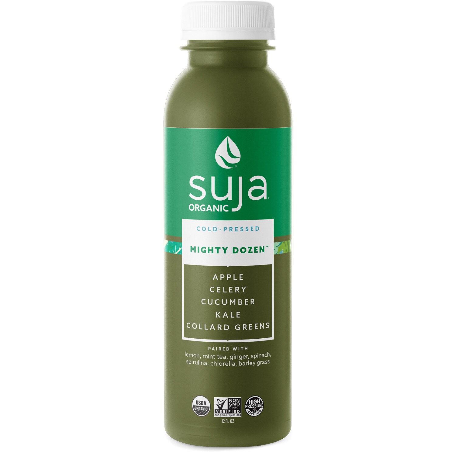Suja Organic Cold Pressed Juice, Mighty Dozen, Plastic Bottle