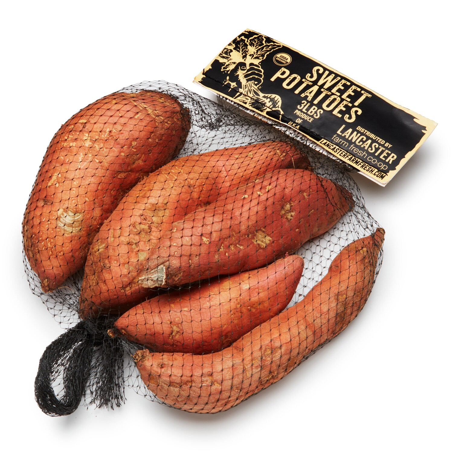 Lancaster Farm Fresh Cooperative Local Organic Beauregard Sweet Potatoes