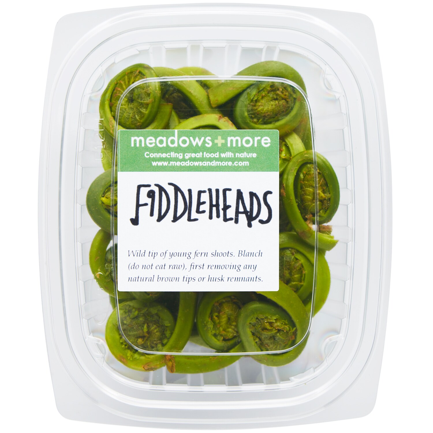 Meadows and More Local Wild Fiddlehead Ferns