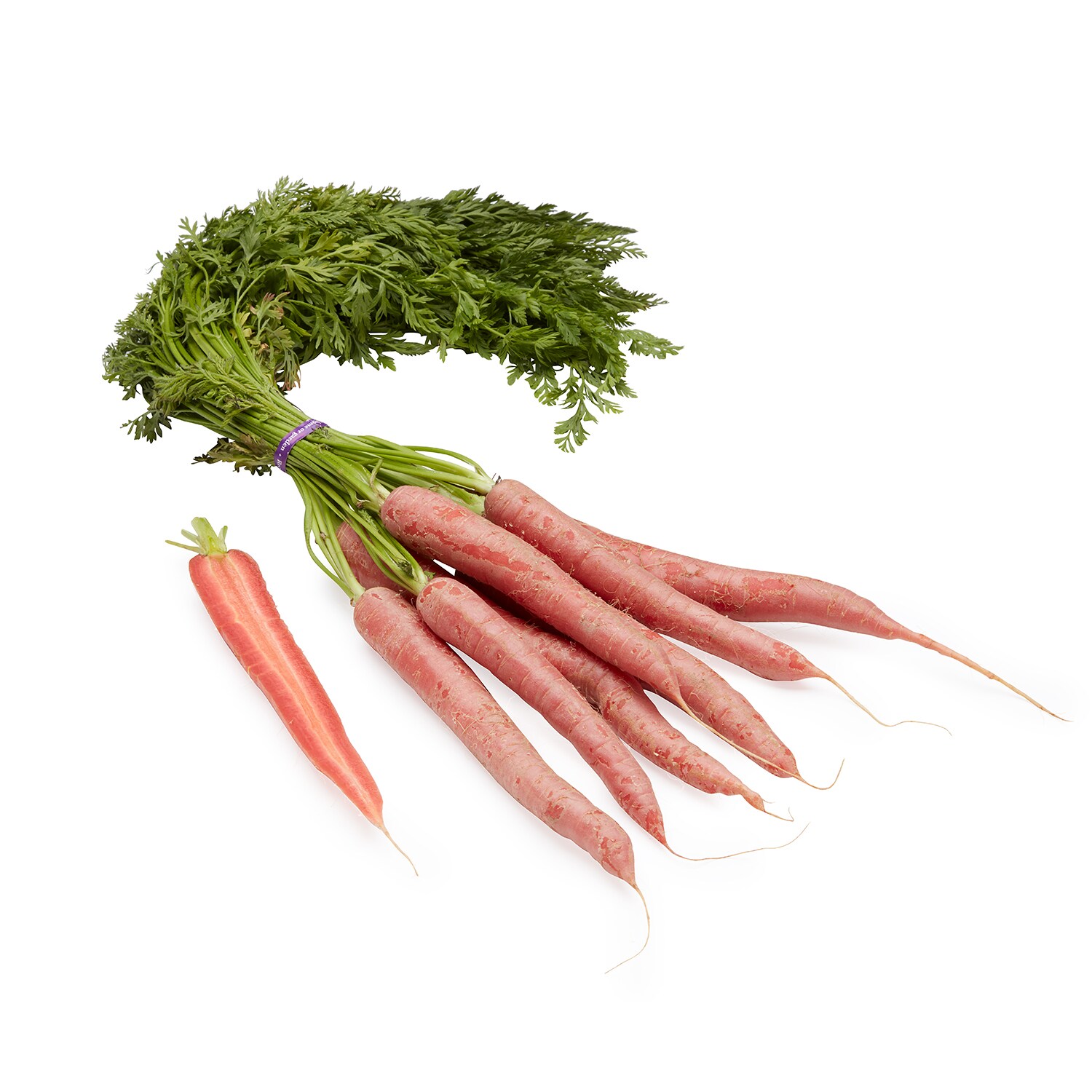 Organic Red Carrots, Bunch