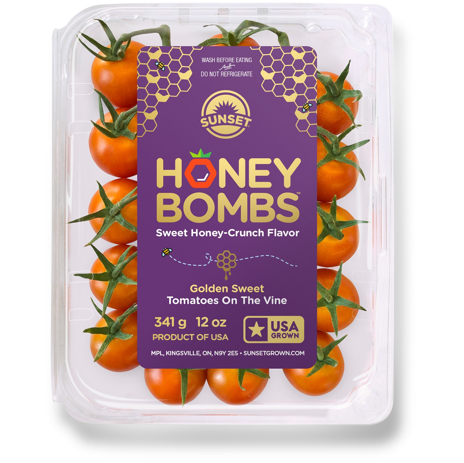 Sunset Grown Honey Bombs Golden Sweet Tomatoes