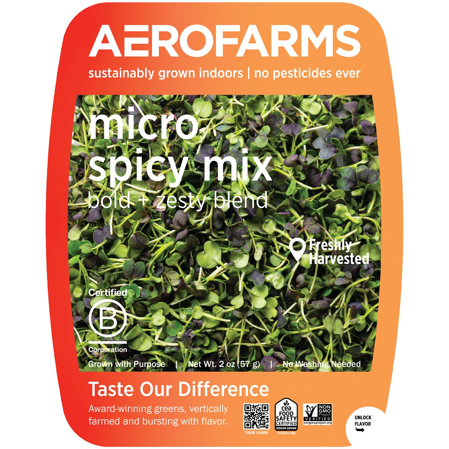 AeroFarms Local Micro Spicy Mix
