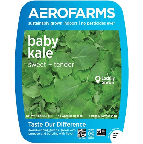 AeroFarms Local Baby Kale