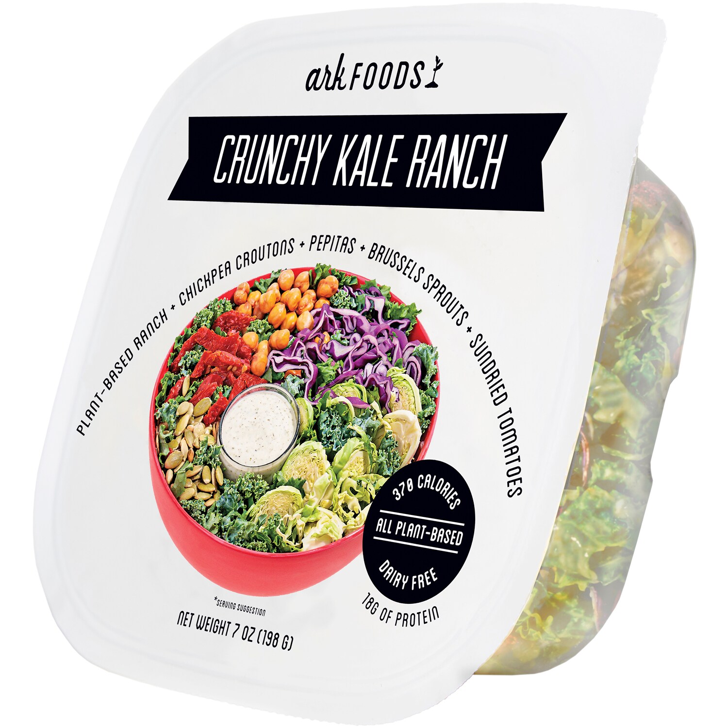 Ark Foods Crunchy Kale Ranch Salad Bowl FreshDirect