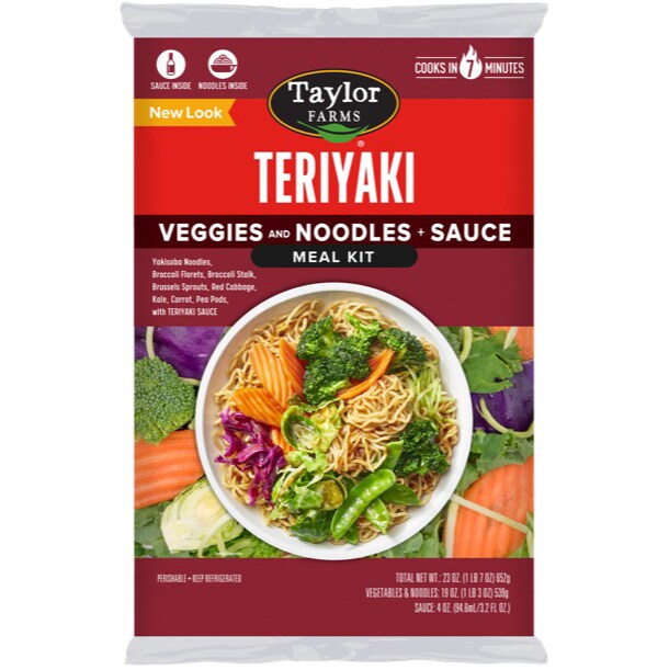 Taylor Farms Meal Kit, Teriyaki