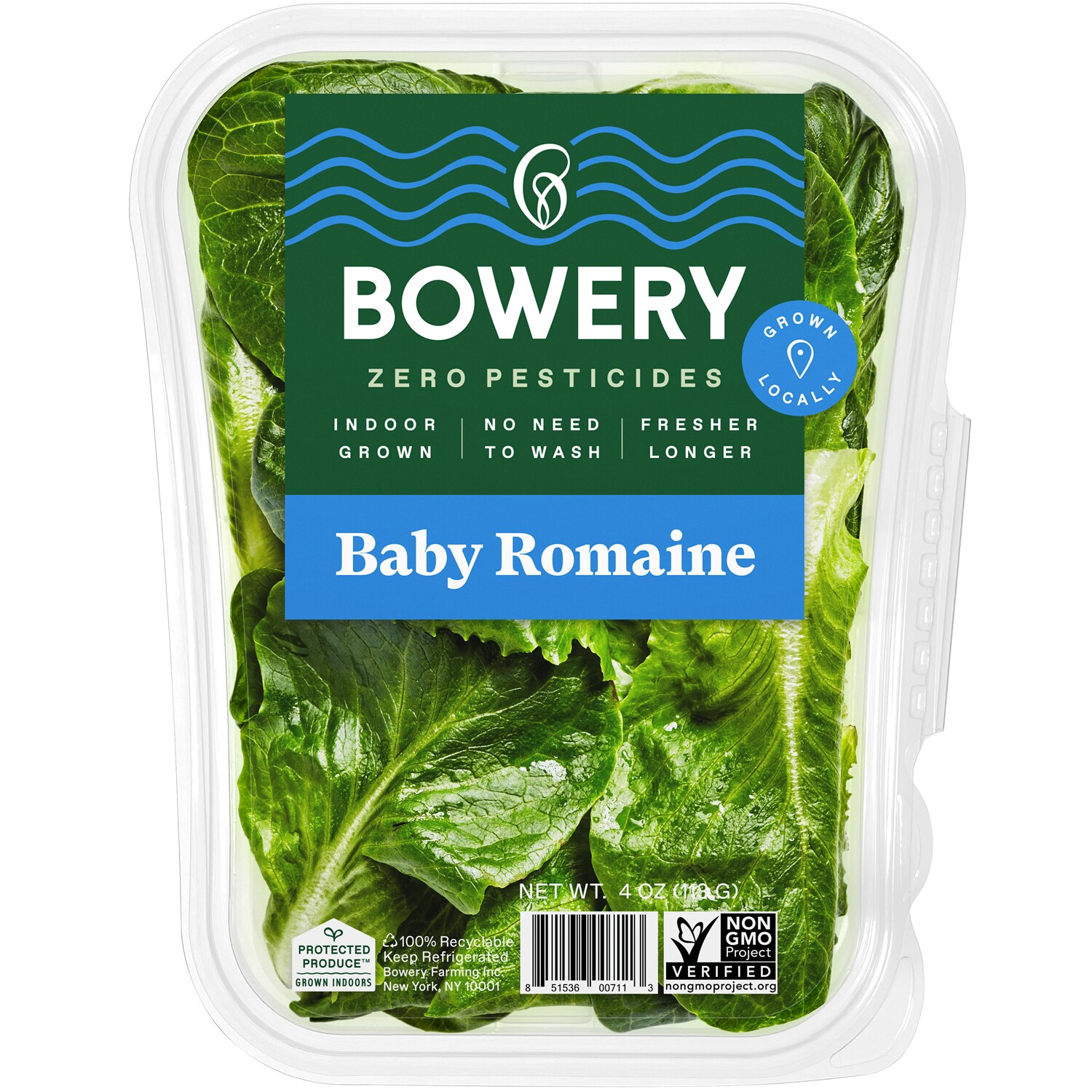 Bowery Farming Local Baby Romaine