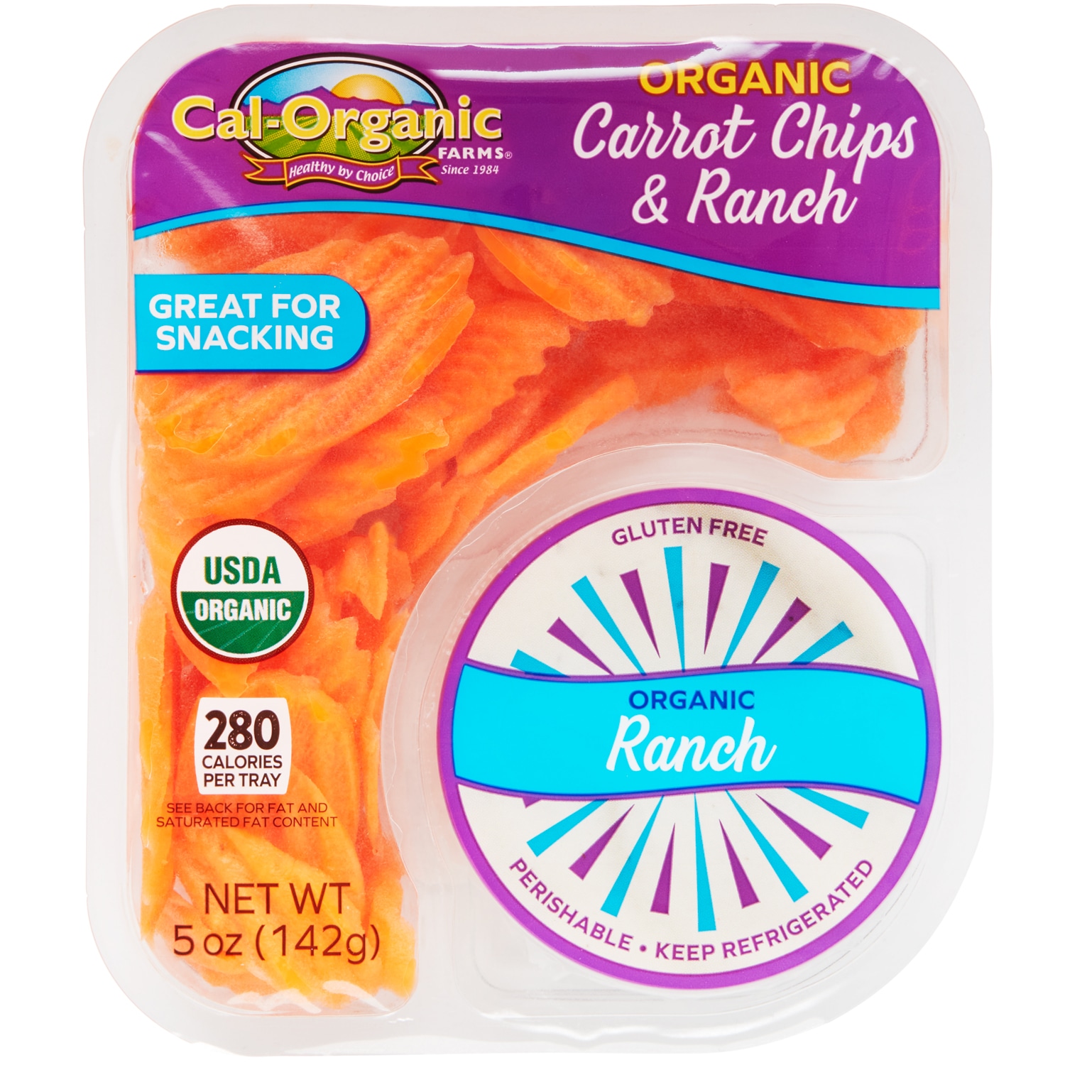 Carrot Chips with Ranch Snack Pack FreshDirect