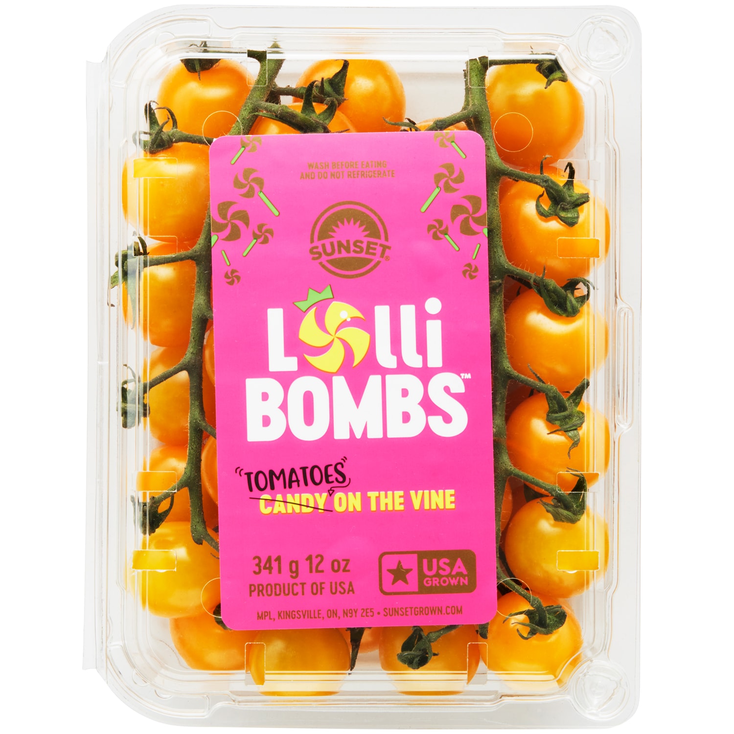 Sunset Grown Lolli Bombs Tomatoes