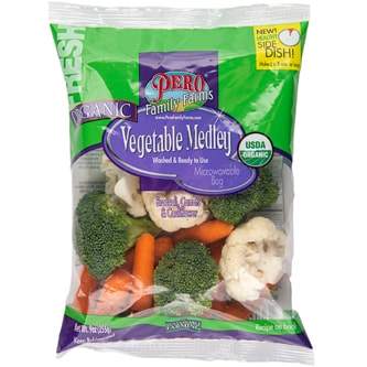 Organic Vegetable Medley in Microwavable Bag