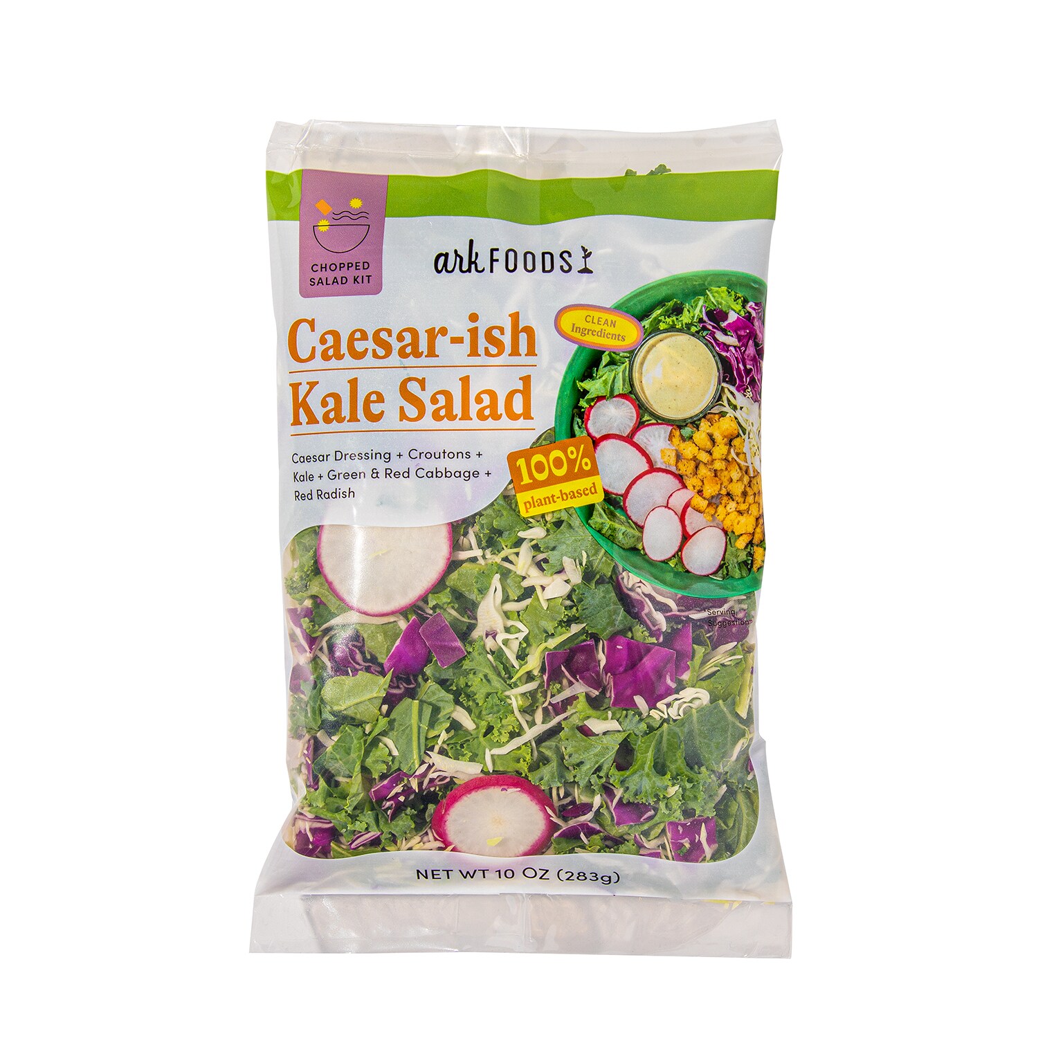 Ark Foods Chopped Salad Kit, Caesar-ish Kale Salad