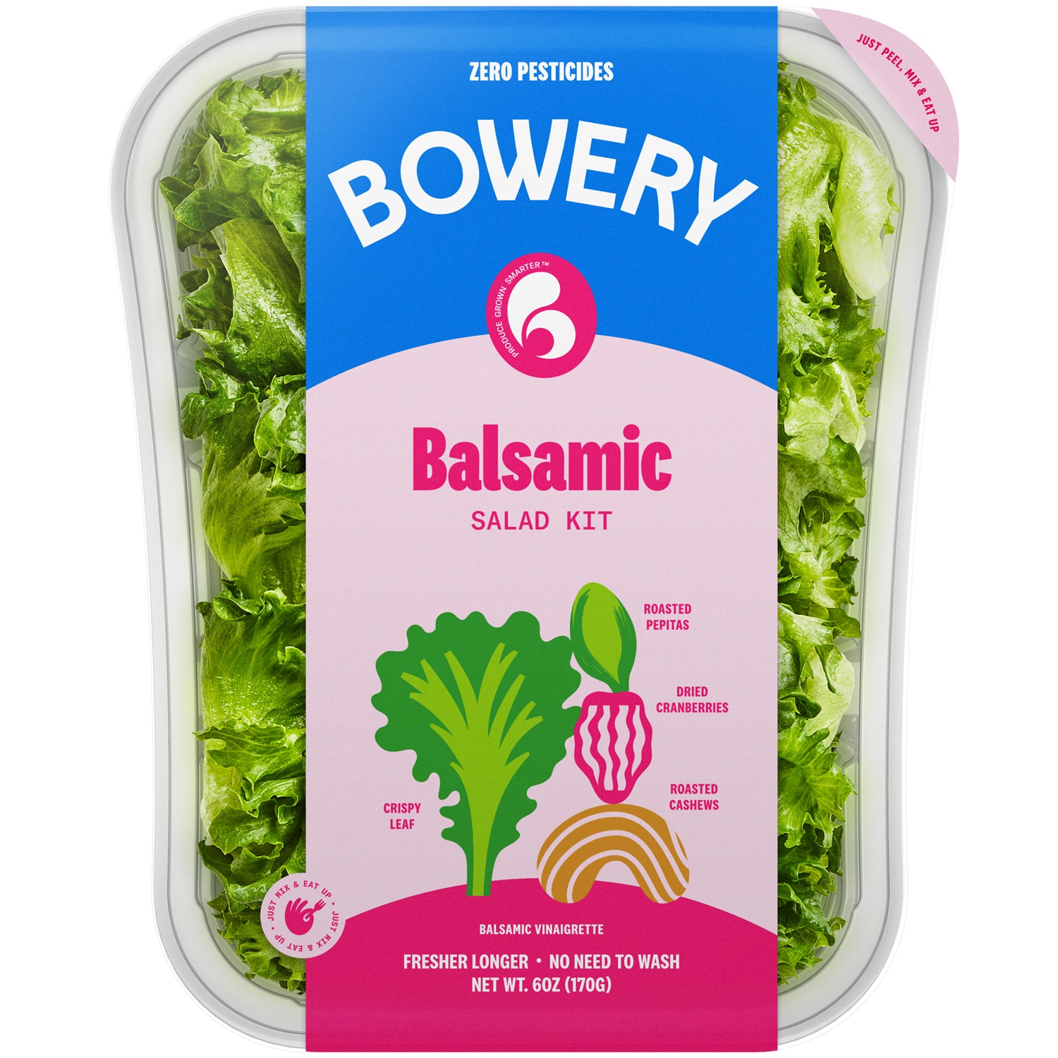 Bowery Farming Local Salad Kit, Balsamic