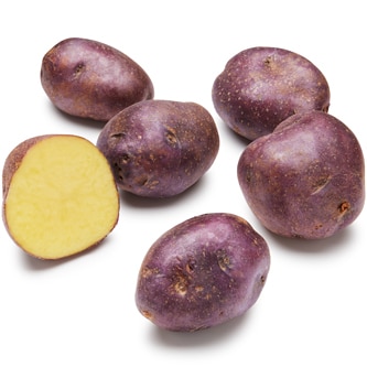 Lancaster Farm Fresh Cooperative Local Organic Purple Gold Potatoes