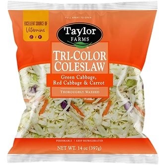 Taylor Farms Tri-Color Coleslaw