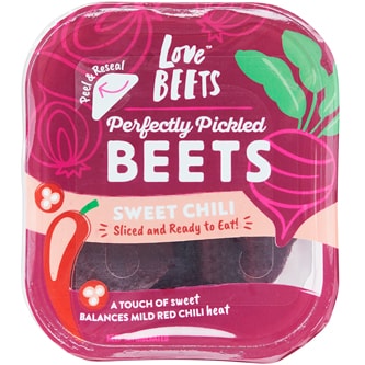Love Beets Perfectly Pickled Beets, Sweet Chili 