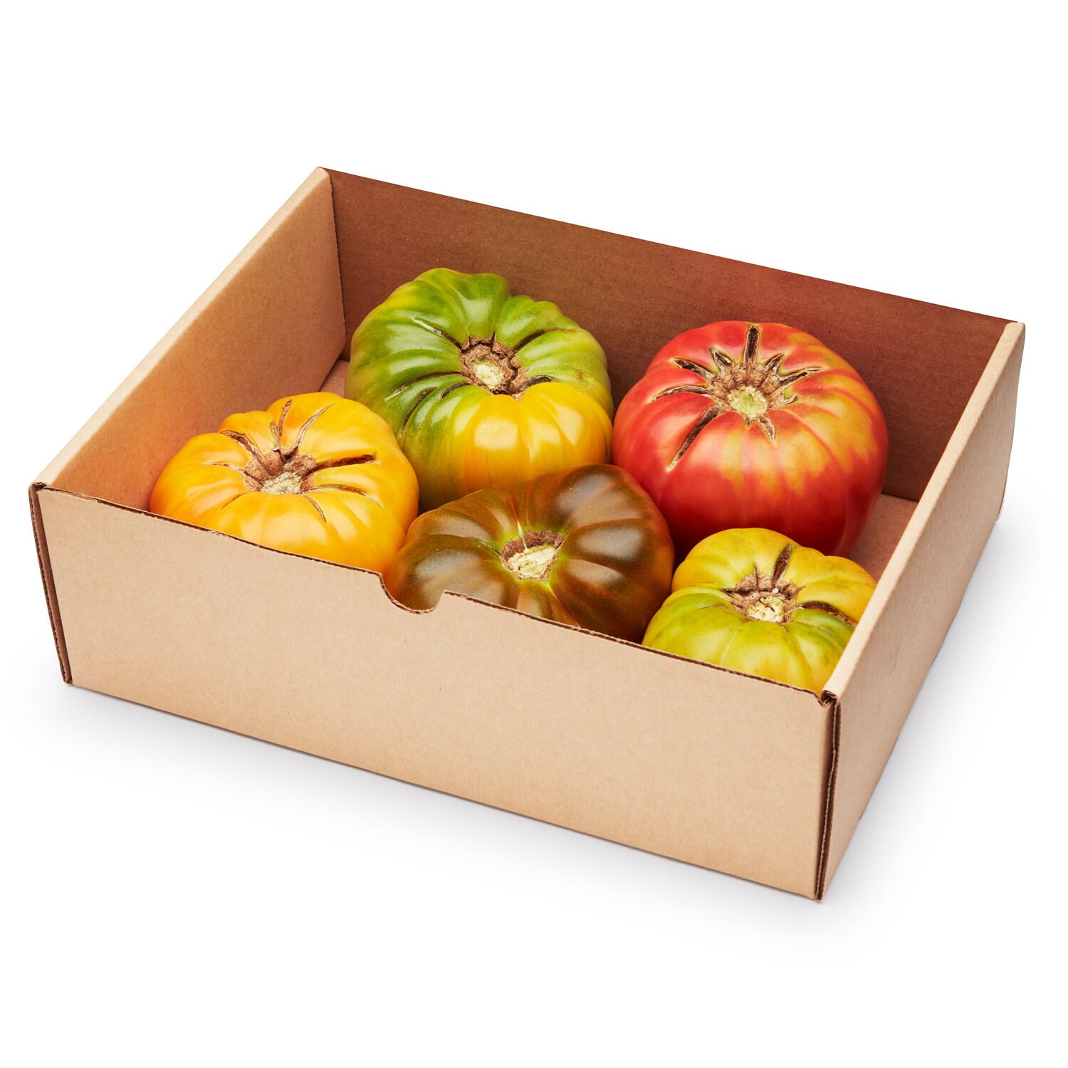 Pretty on the Inside Local Organic Heirloom Tomatoes