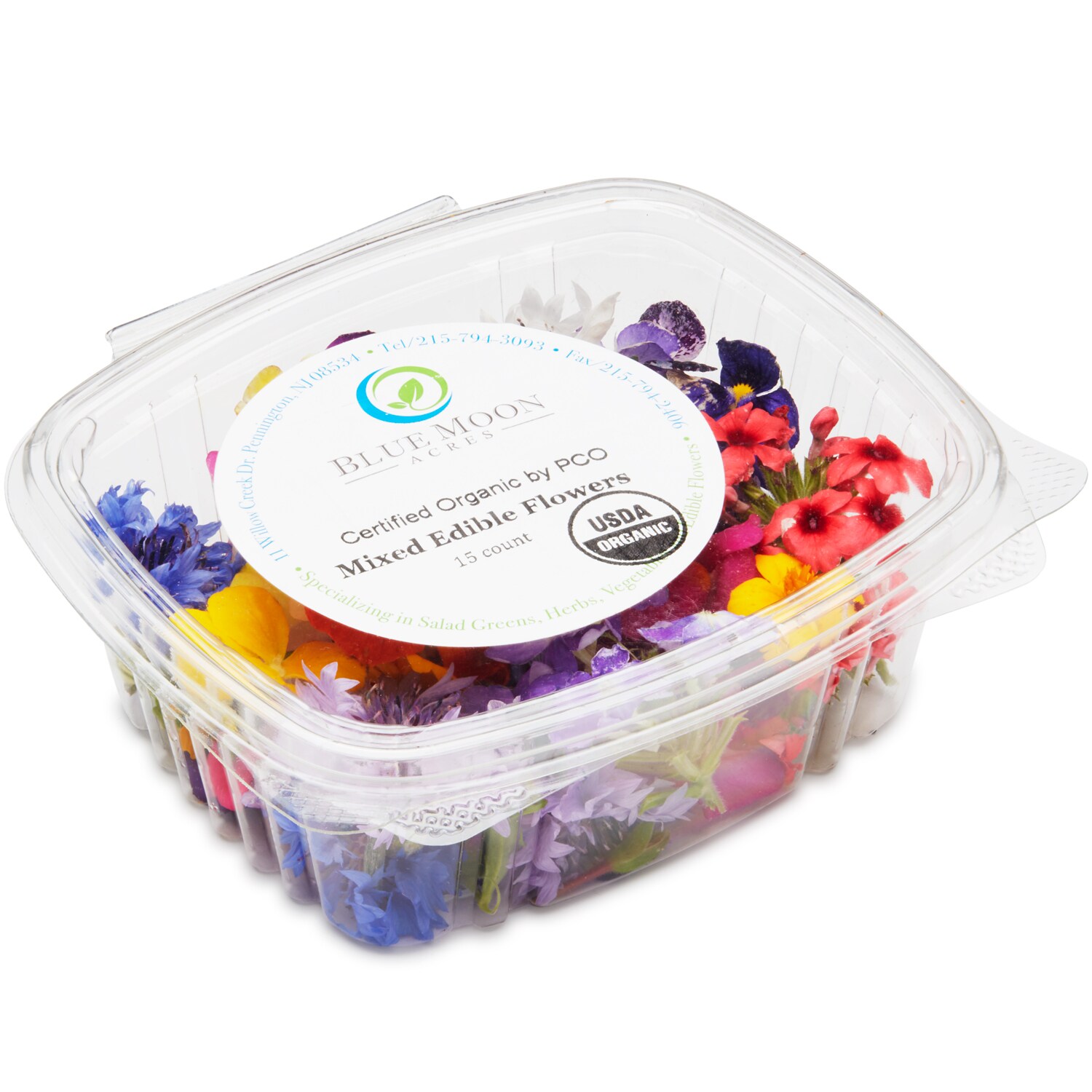 Blue Moon Acres Organic Edible Flowers 