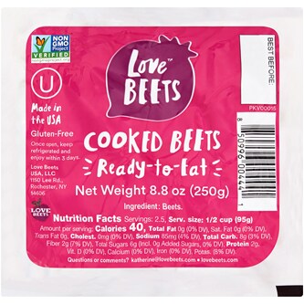 Love Beets Cooked Beets