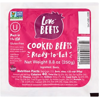 Love Beets Cooked Beets