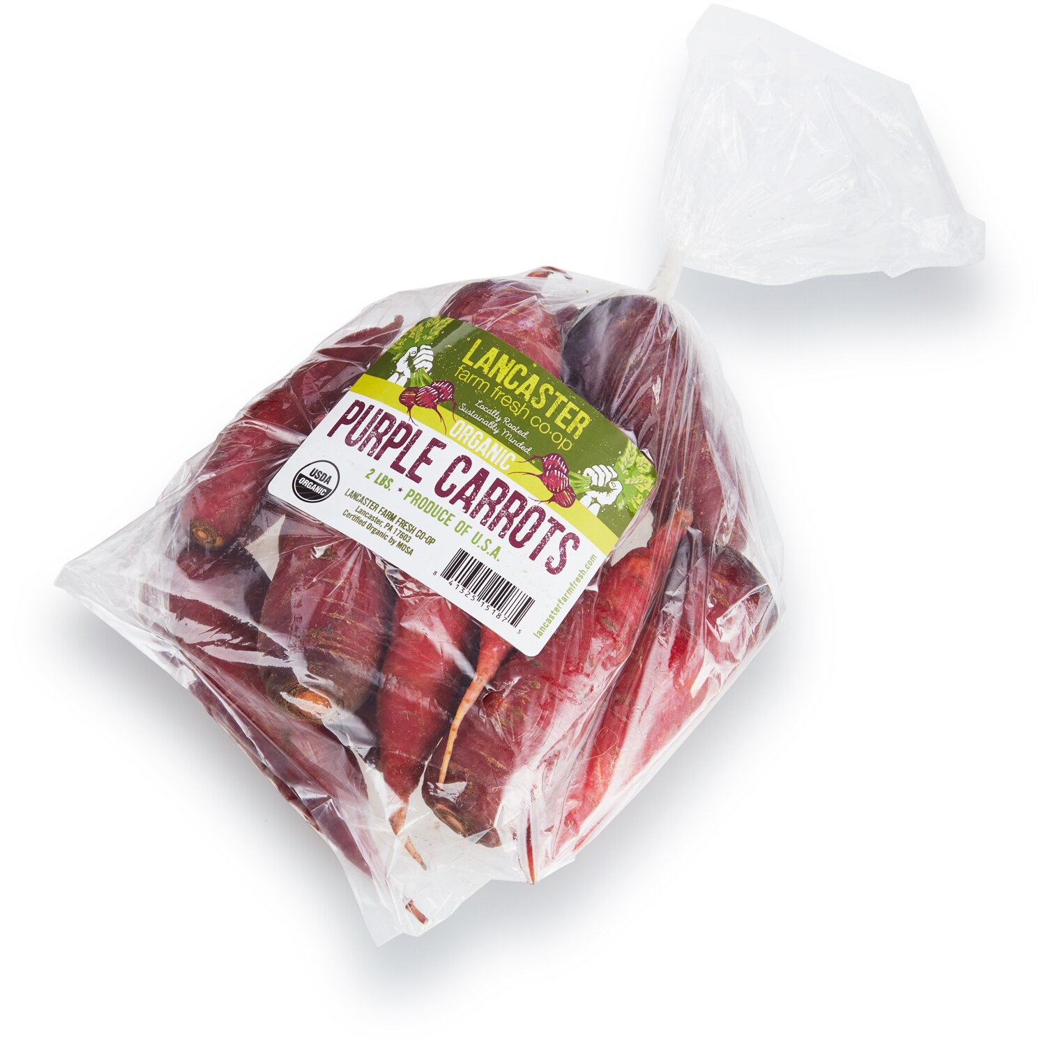 Lancaster Farm Fresh Cooperative Local Organic Purple Carrots